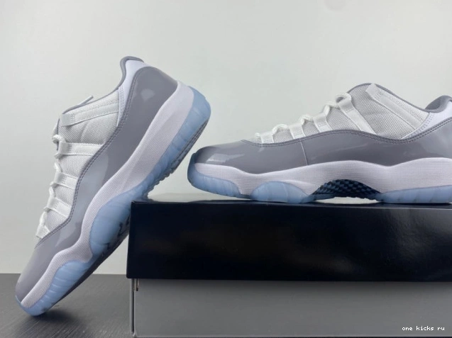 Rep Air Cement AV2187-140 Jordan 11 Grey Low 0707